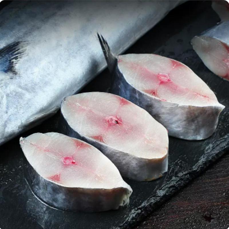 深海新鲜大鲅鱼鲜切鲅鱼段无冰鲅鱼块特大鲐鲅鱼燕鲅鱼马鲛鱼