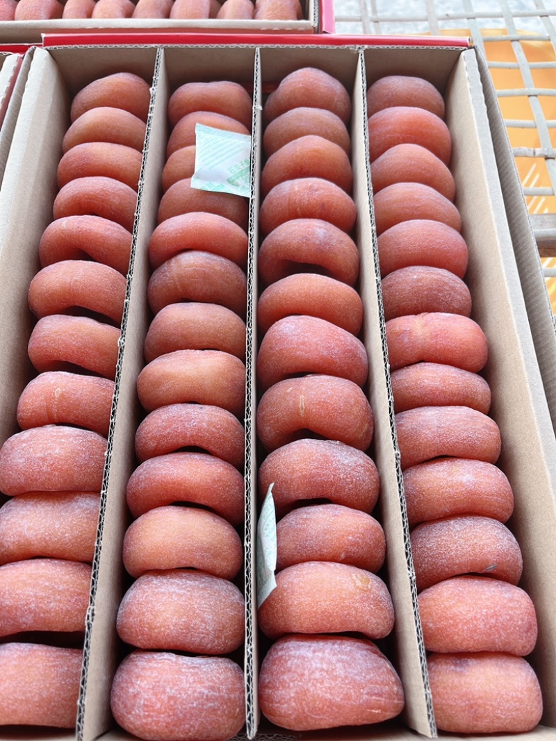广西桂林恭城品质高柿饼，进出口，桥亭货。不涩口