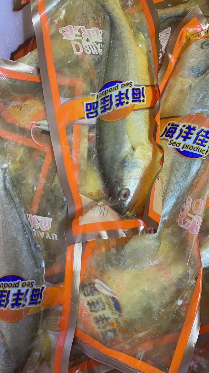 黄鱼新鲜冷冻黄鱼大黄鱼小黄鱼黄花鱼江苏海鲜水产批发