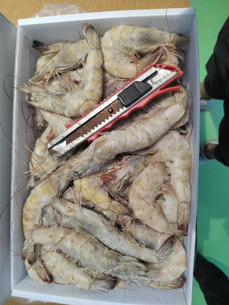 南美白对虾桑塔盐冻大虾各种规价格对虾国产进口