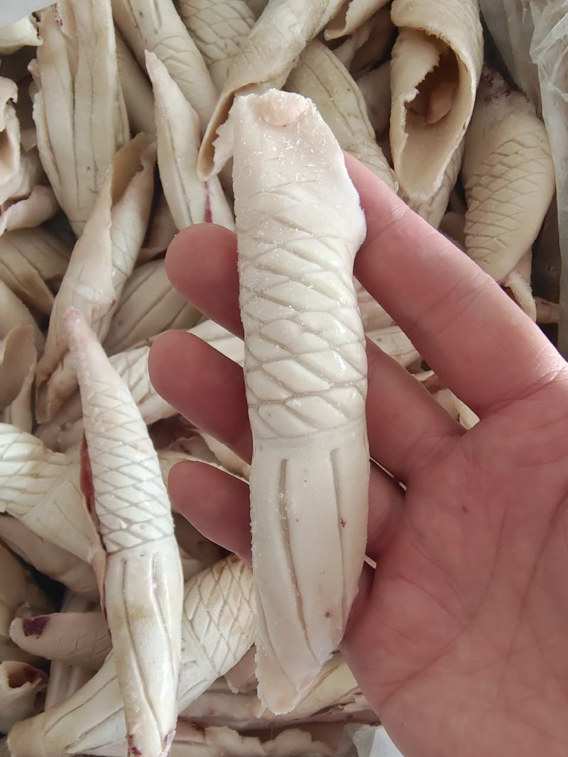 火箭鱿鱼，精选本港南沙红鱿鱼耳朵制作，鲜美脆口不缩水。