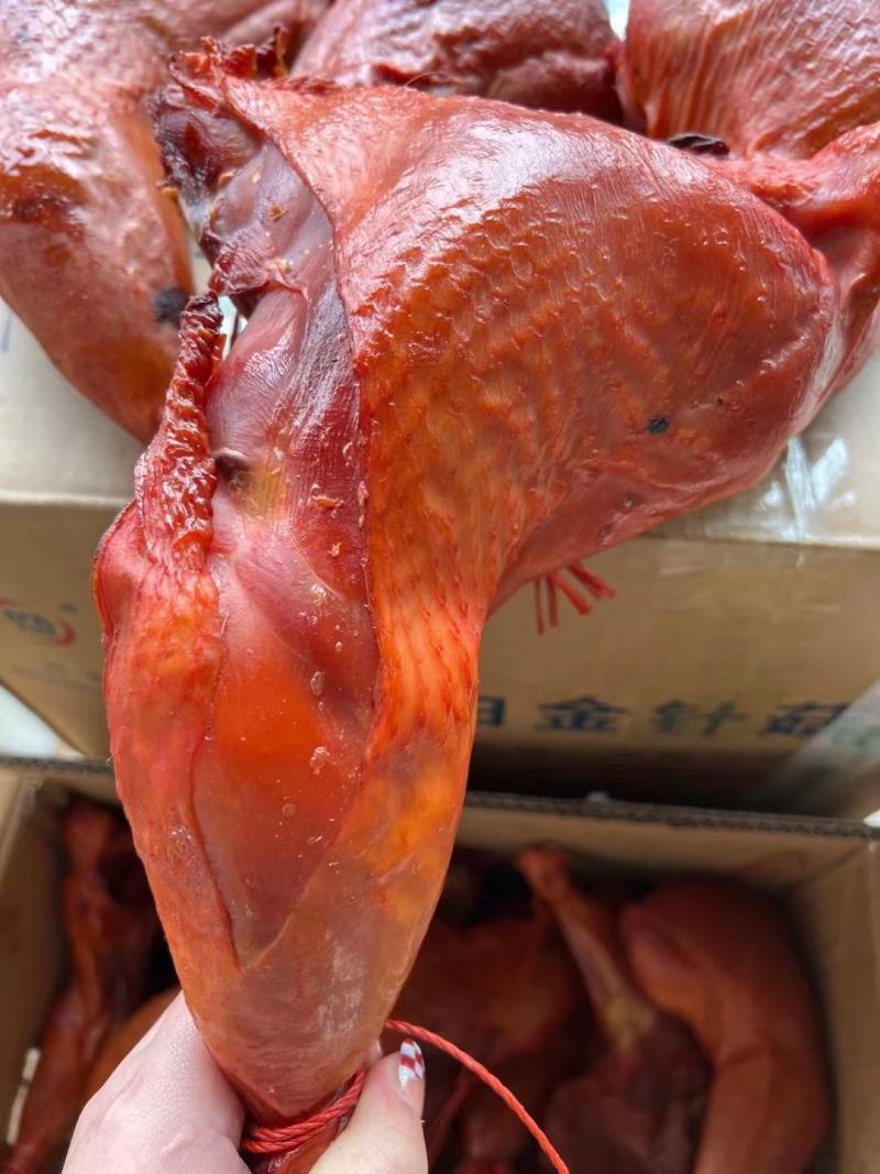 烟熏火鸡腿个大肉多江湖地摊火爆产品厂家一手货源批发