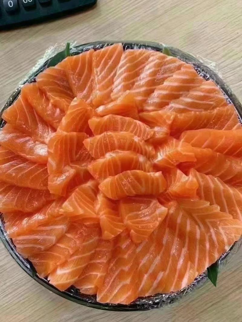 三文鱼#新鲜冷冻三文鱼刺身挪威三文鱼