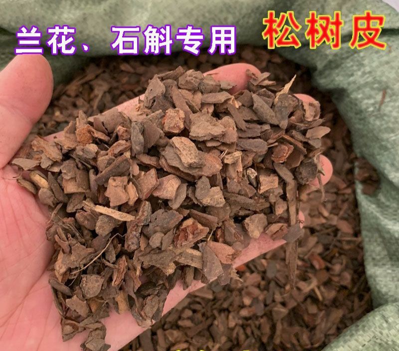 腐熟松树皮君子兰专用土蝴蝶兰文心兰椰土珍珠岩火山岩发酵松