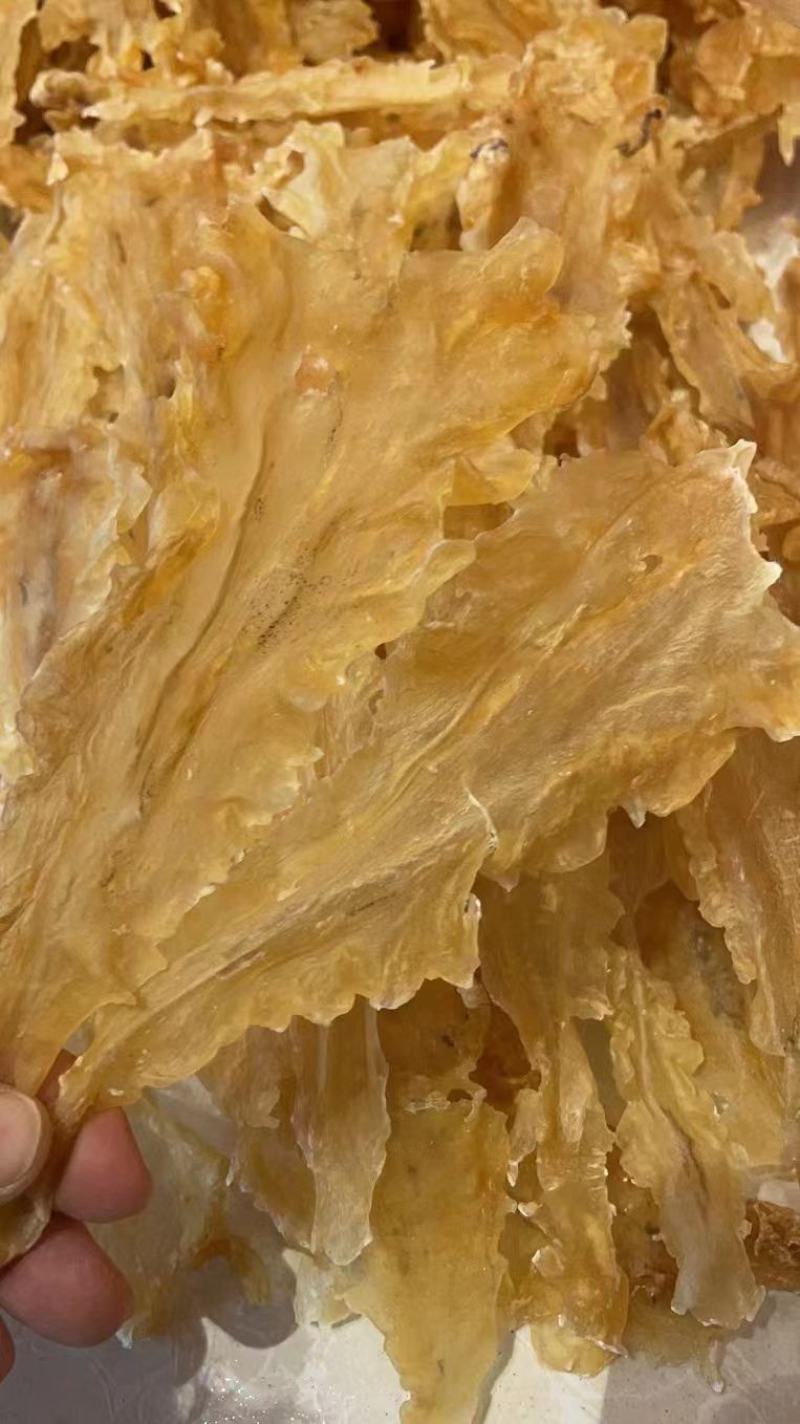 【优选】鳕鱼胶肉厚胶质足，泡发率高，滋补品，欢迎选购