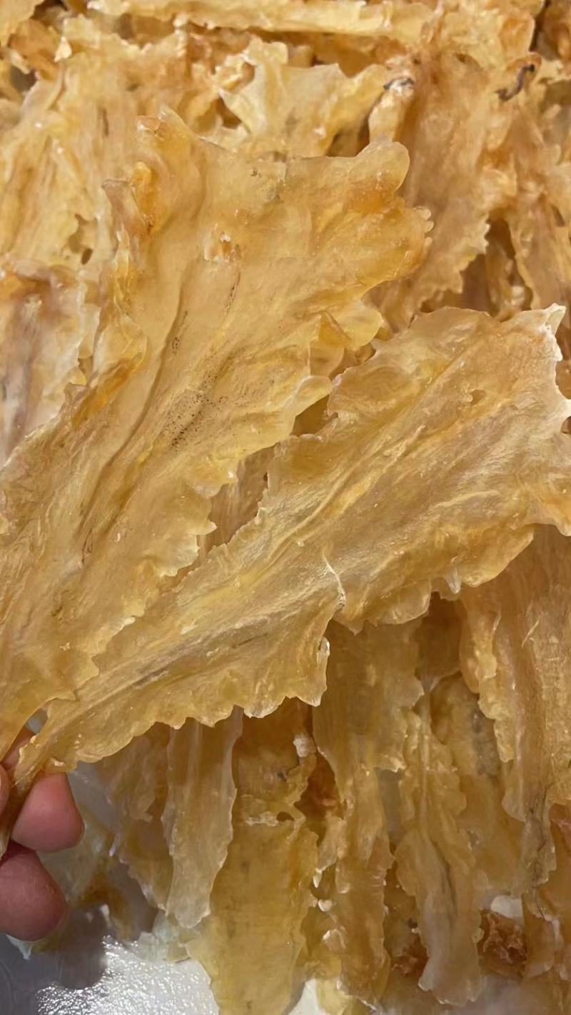 【优选】鳕鱼胶肉厚胶质足，泡发率高，滋补品，欢迎选购