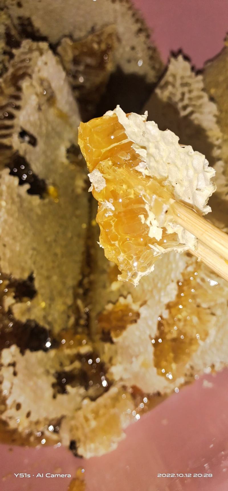 神农架高海拔一年只割一次的百花蜜