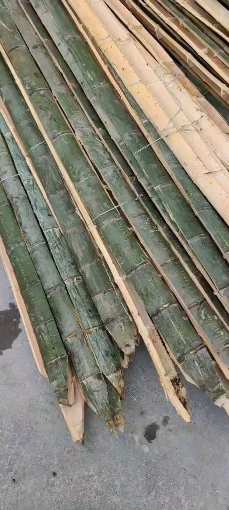 大棚竹片大棚竹竿支撑杆产地直供2-9米产地实惠