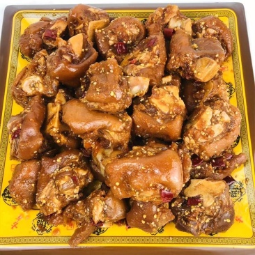 香辣猪蹄块，成品熟食，开袋即食，三袋包邮，送货上门