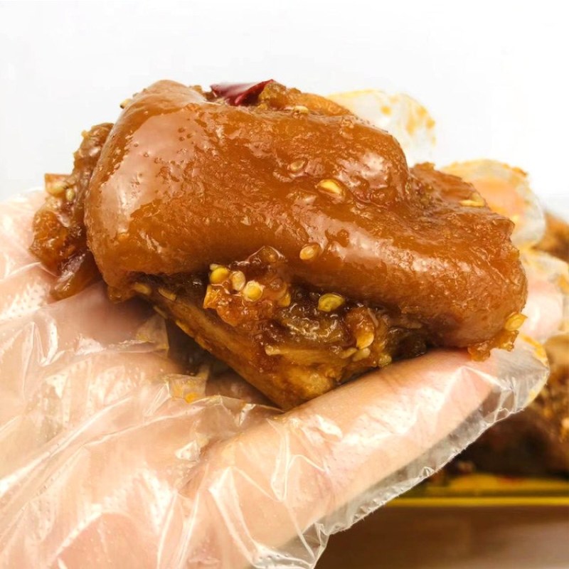 香辣猪蹄块，成品熟食，开袋即食，三袋包邮，送货上门