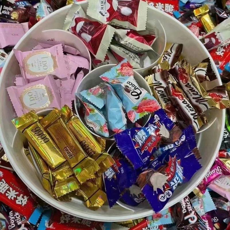 巧克力糖果称斤巧克力厂家批发糖果年货巧克力零食休闲食品