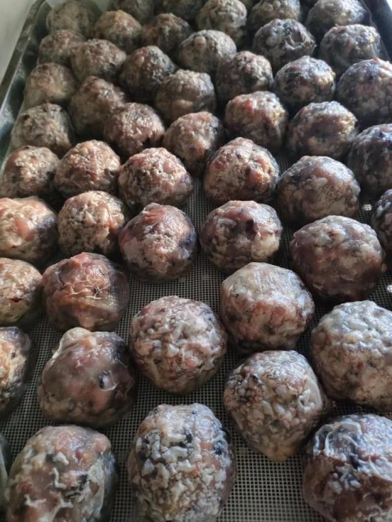粗粮粘豆包