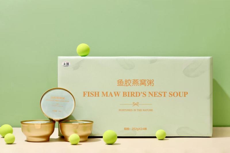 溯源鱼胶燕窝粥礼盒24碗装