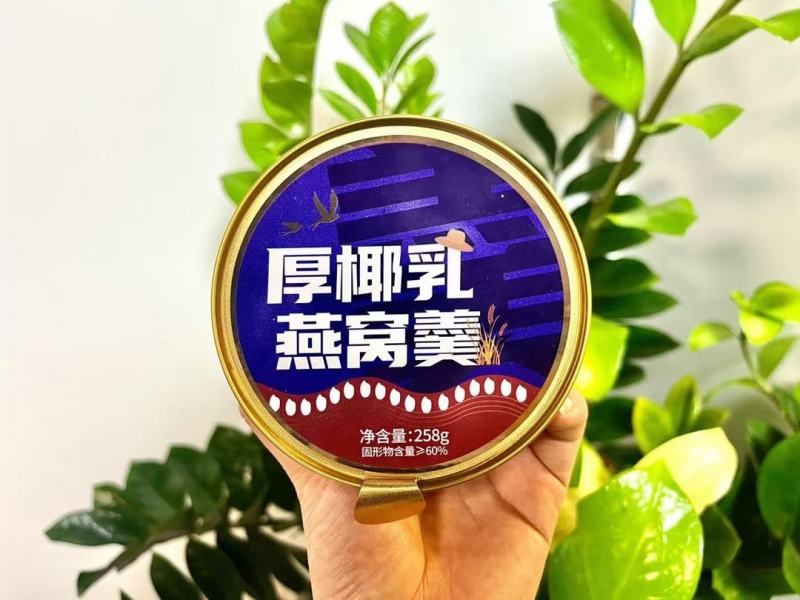 溯源厚椰乳美龄燕窝羹6碗装一箱