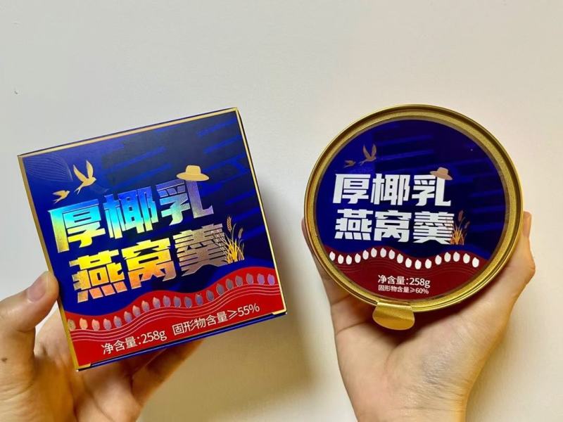 溯源厚椰乳美龄燕窝羹6碗装一箱