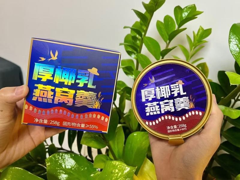 溯源厚椰乳美龄燕窝羹6碗装一箱