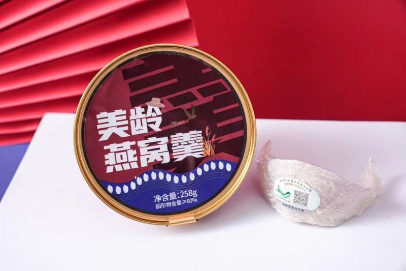 溯源厚椰乳美龄燕窝羹6碗装一箱