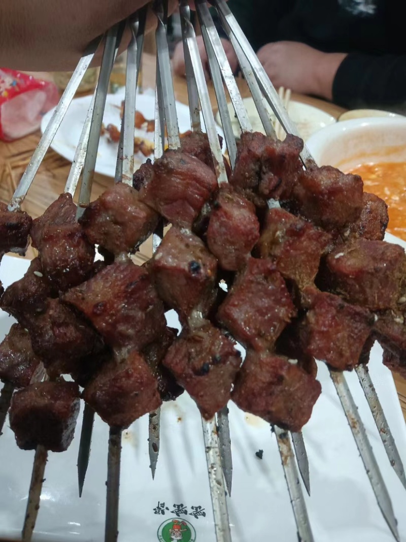 董大真系列梅花肉仔粒适用火锅串串中餐煎烤