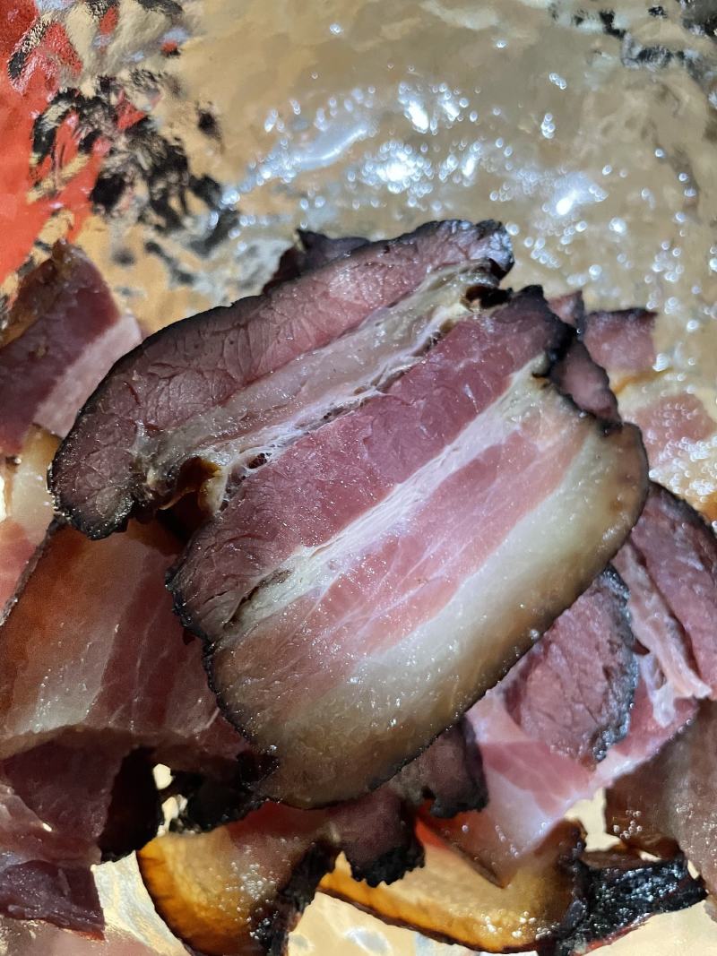 【腊肉】烟熏柴火三线五花腊肉二刀前腿肉黑腊肉规格齐全