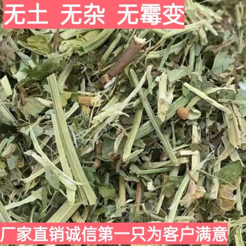 花生秧草料大量批发袋子或者压块无土无膜无霉变