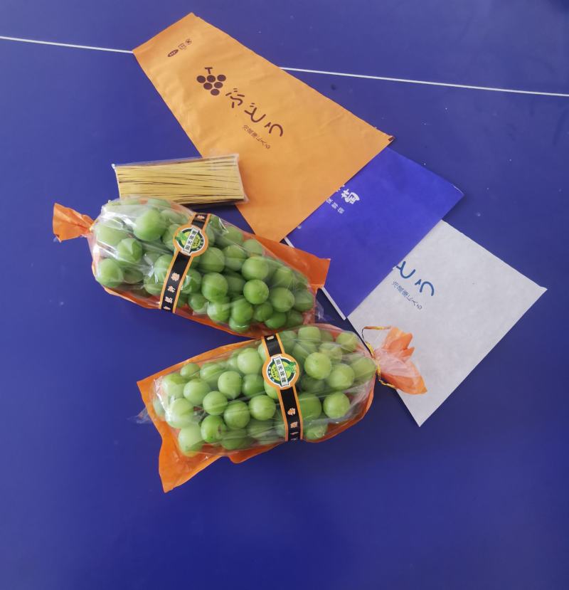梯形纸加膜一体葡萄包装袋果蔬防雾保鲜袋鲜花包装袋