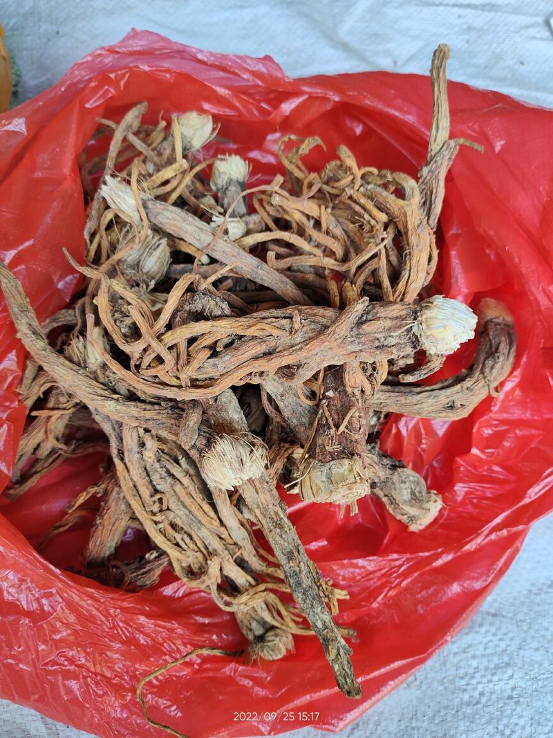真品秦艽秦胶秦札秦纠秦爪整个干品无硫无提取