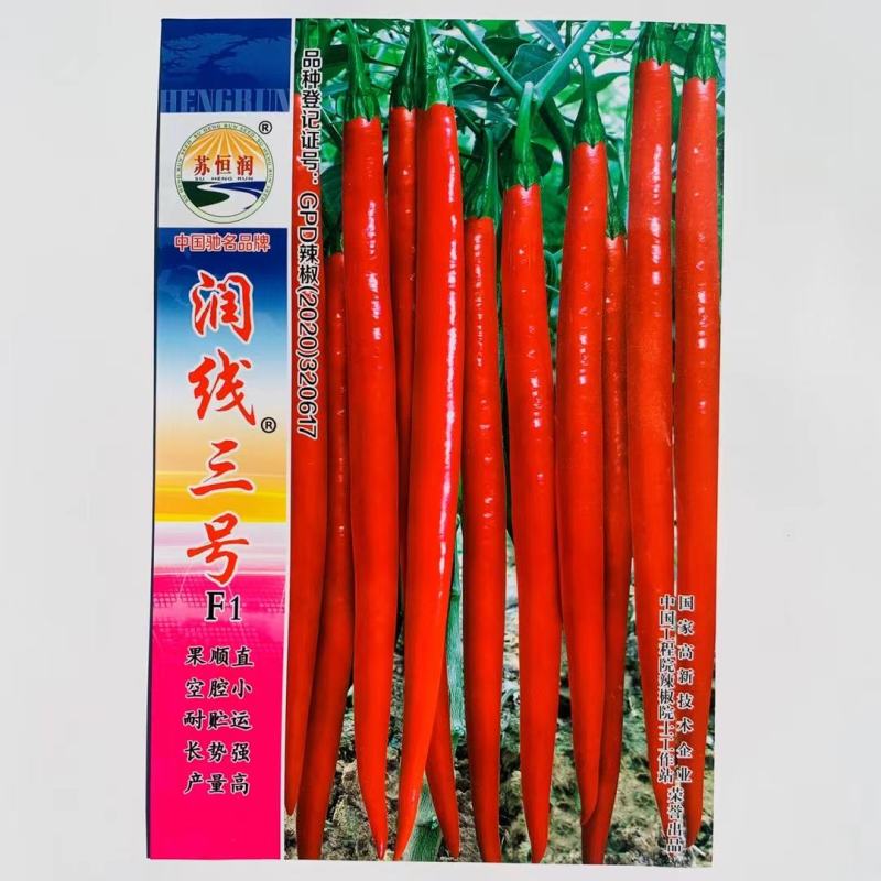 润螺121辣椒种子螺丝线形辣椒种籽早熟杂交抗病高产辣椒种