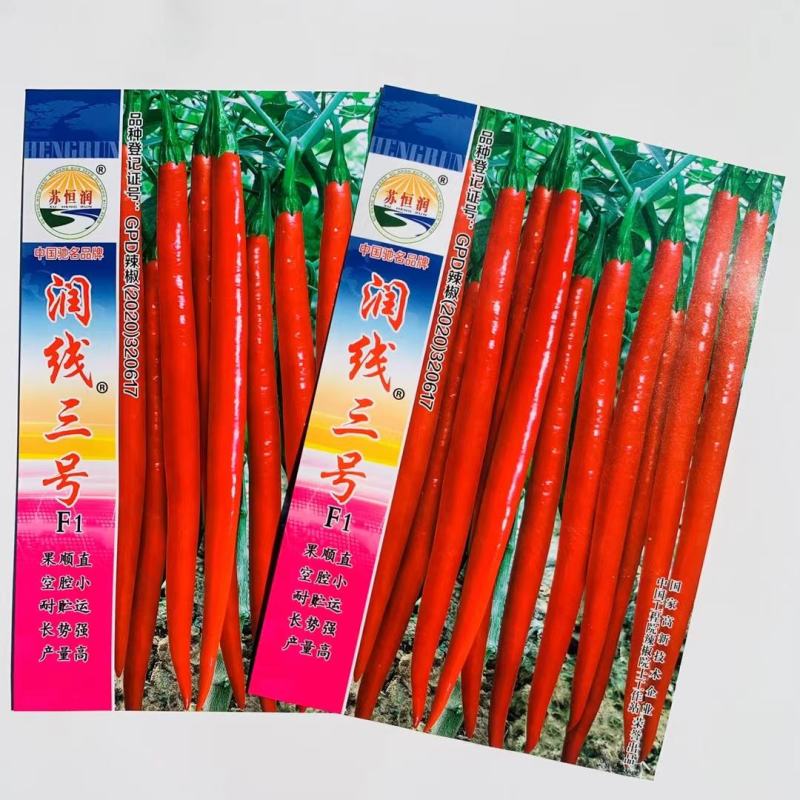 润螺121辣椒种子螺丝线形辣椒种籽早熟杂交抗病高产辣椒种