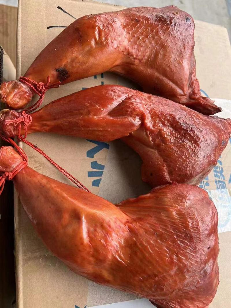 火鸡腿，一件50斤，厂家供应，品质保证，个头大烟熏火鸡