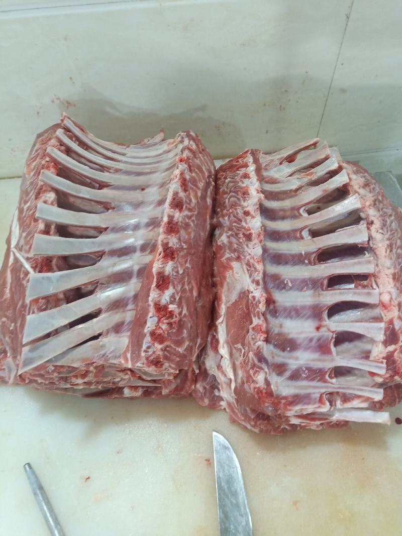 内蒙羊肉，法式羊排，每片五斤左右高端食材供应【一件代发】