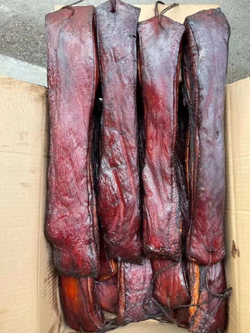 农家烟熏干三线腊肉一手工厂地摊新模式餐饮净菜食品供应