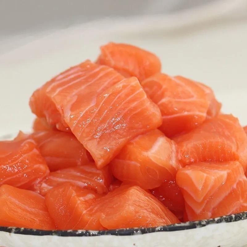 三文鱼挪威的品质好口感细腻新鲜活鱼