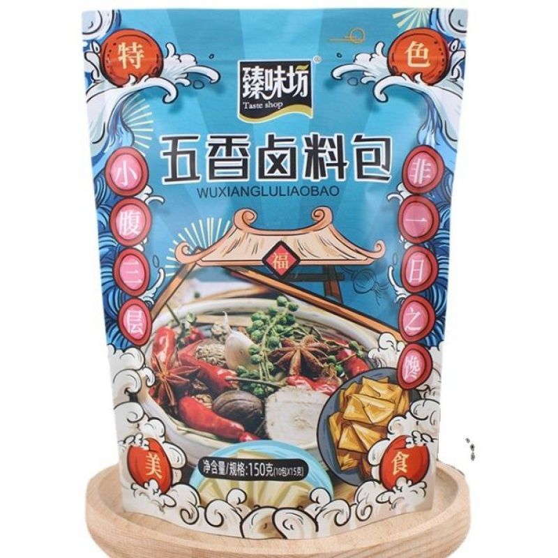 臻味坊五香卤料包卤菜卤肉料包炖肉卤味调料包茶叶蛋卤牛羊肉