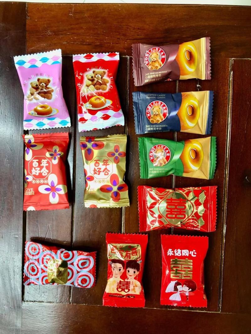 巧克力太飞糖，奶糖，酥糖，水果糖，