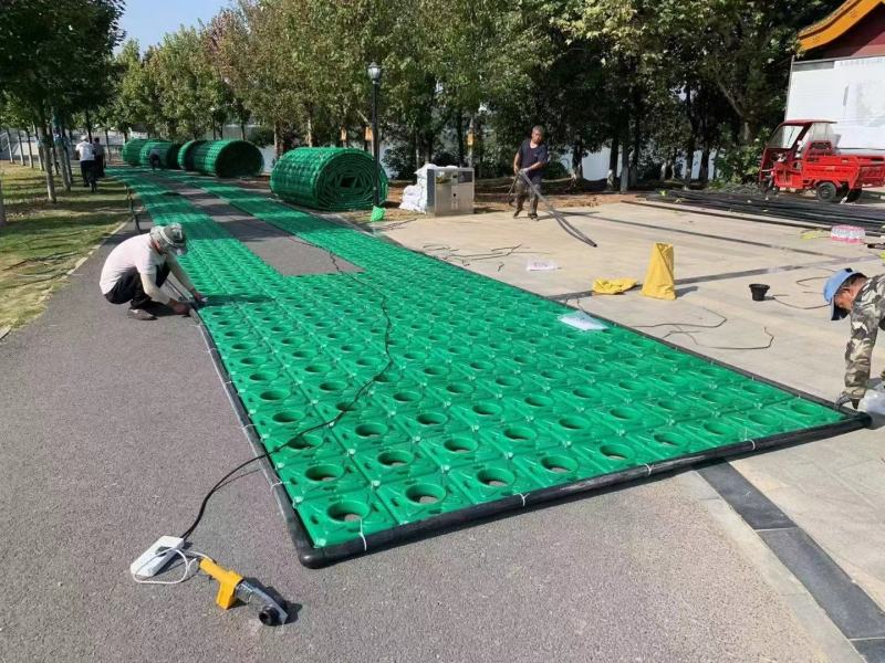 生态浮岛复合纤维湿地水生态综合治理消减污染物包施工包成活