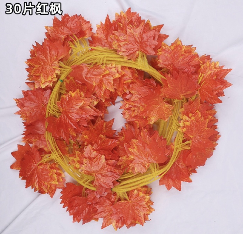 仿真爬山虎叶仿真叶长青藤蔓批发