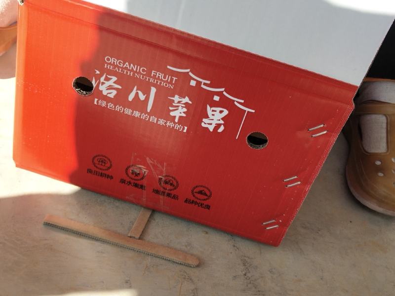 陕西延安市洛川县精品套袋水晶红富士随时可以联系