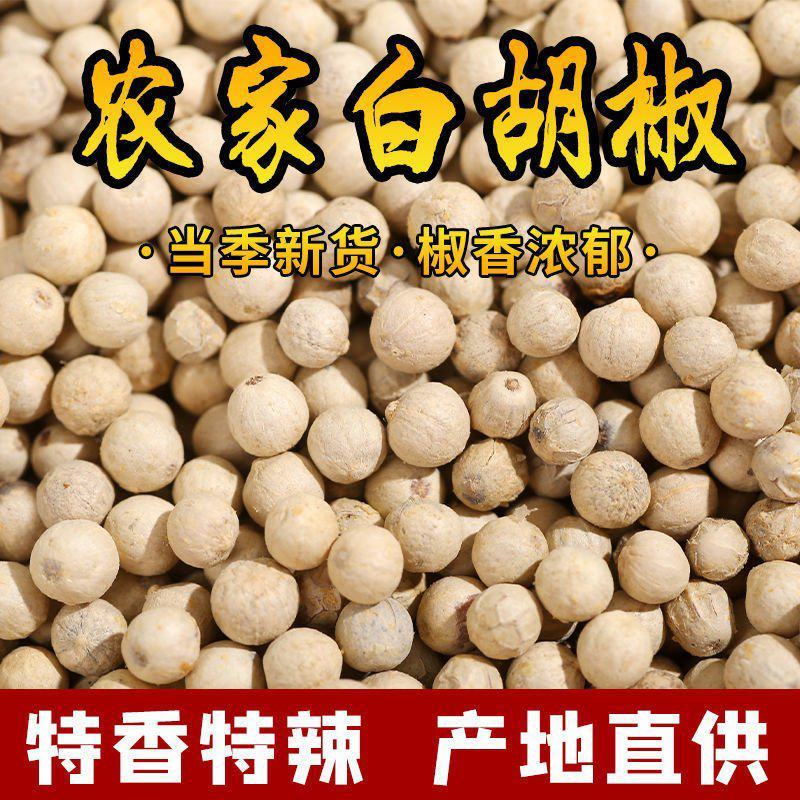 白胡椒跑江湖地摊货源农家白胡椒新货批发2022年