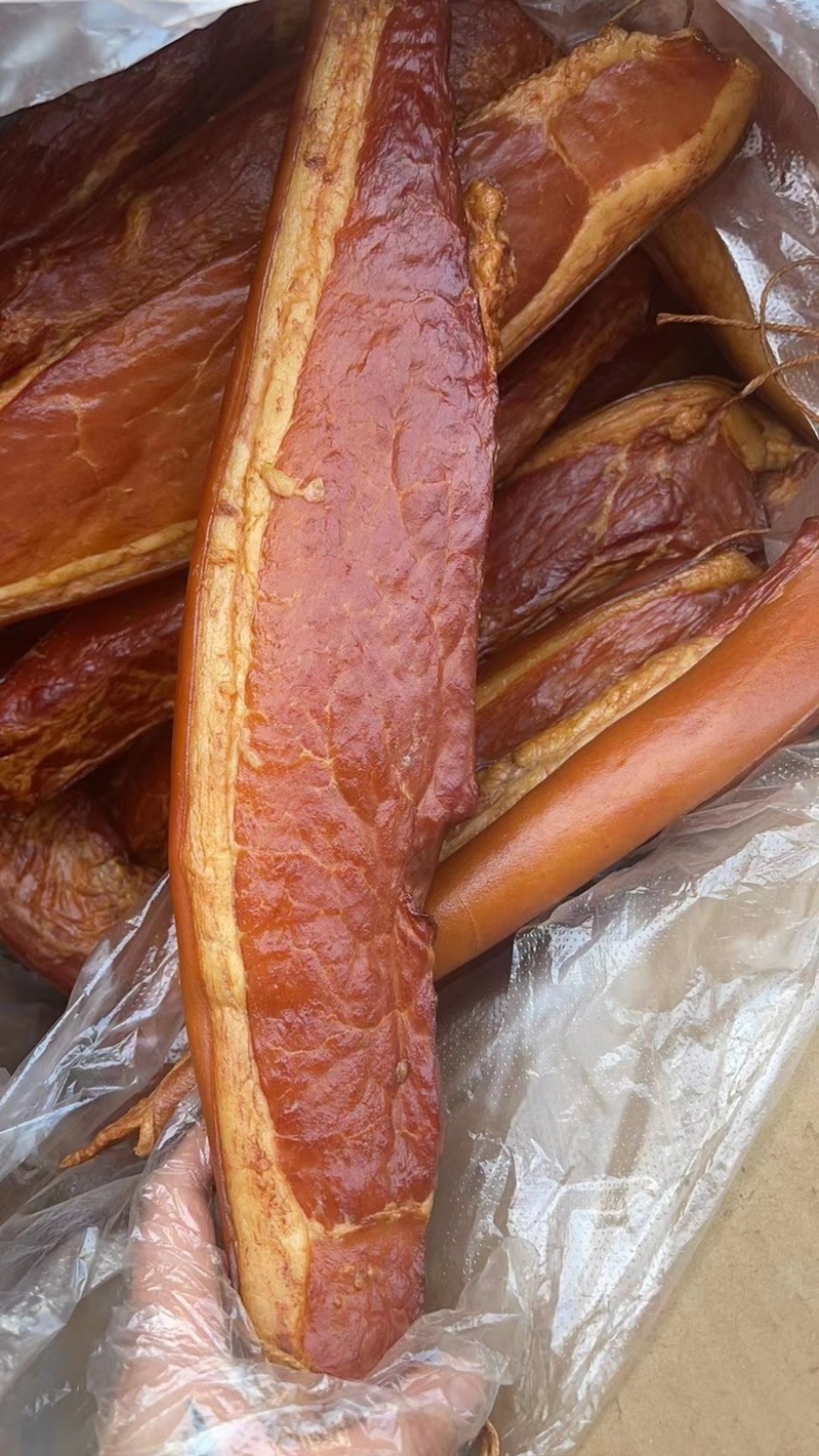 精品电烤二刀腊肉（腊肉香肠源头工厂一手货源量大从优）