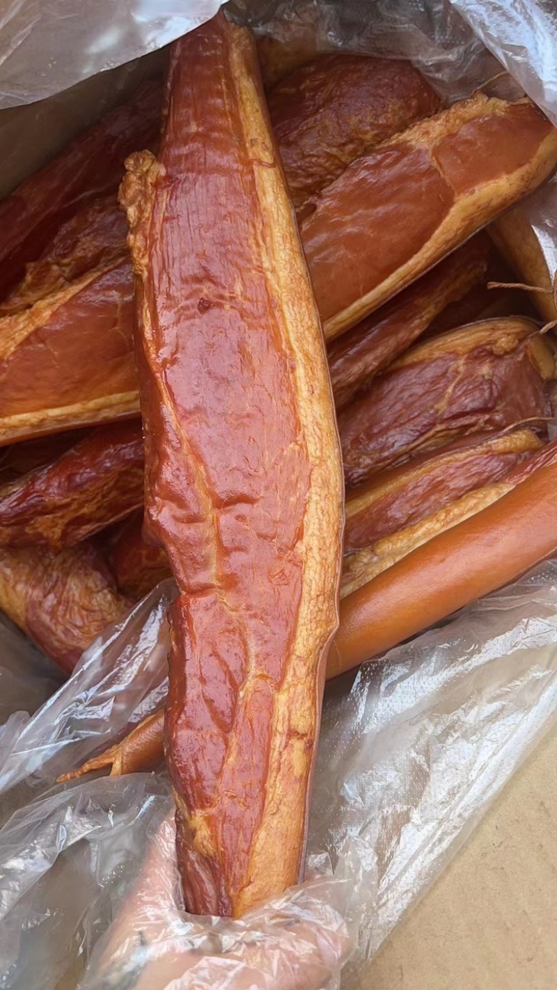 精品电烤二刀腊肉（腊肉香肠源头工厂一手货源量大从优）