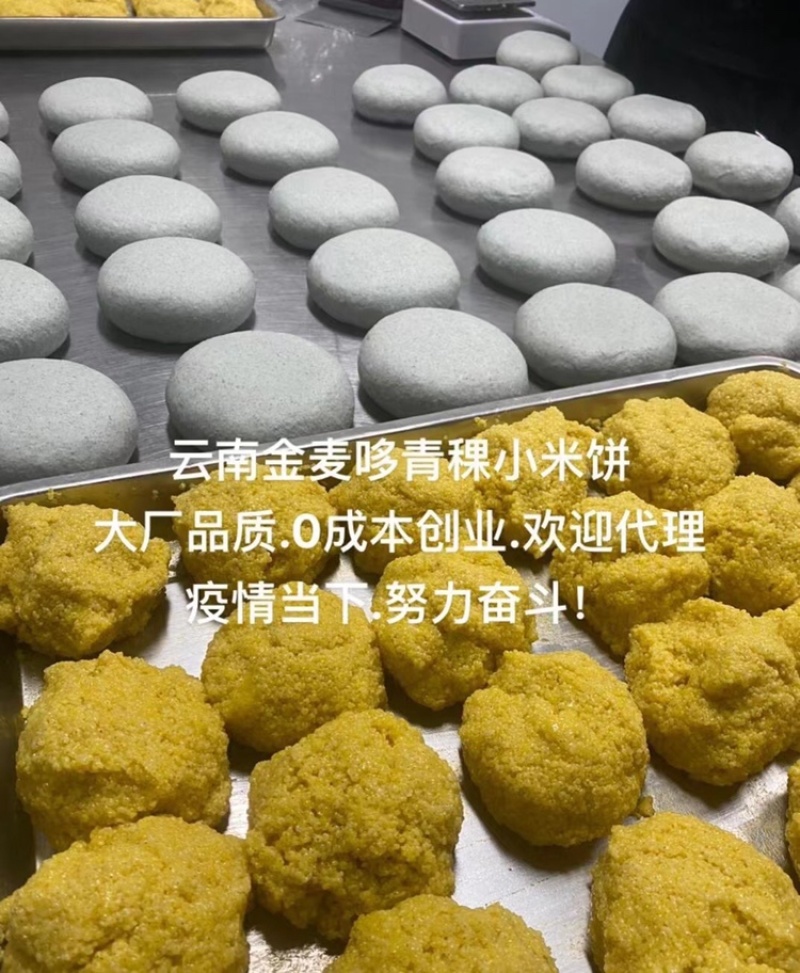 青稞小米粑粑