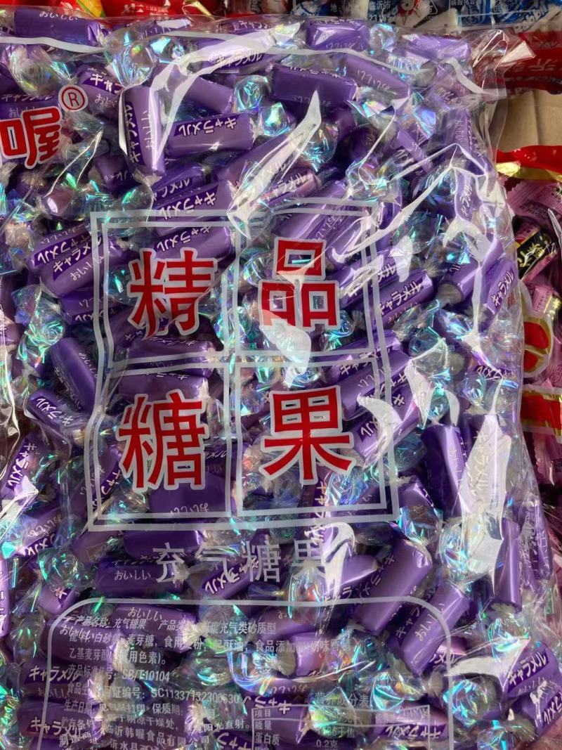 奶糖麻糖巧克力花生糖各种硬糖软糖称斤模式地摊展会年货批发