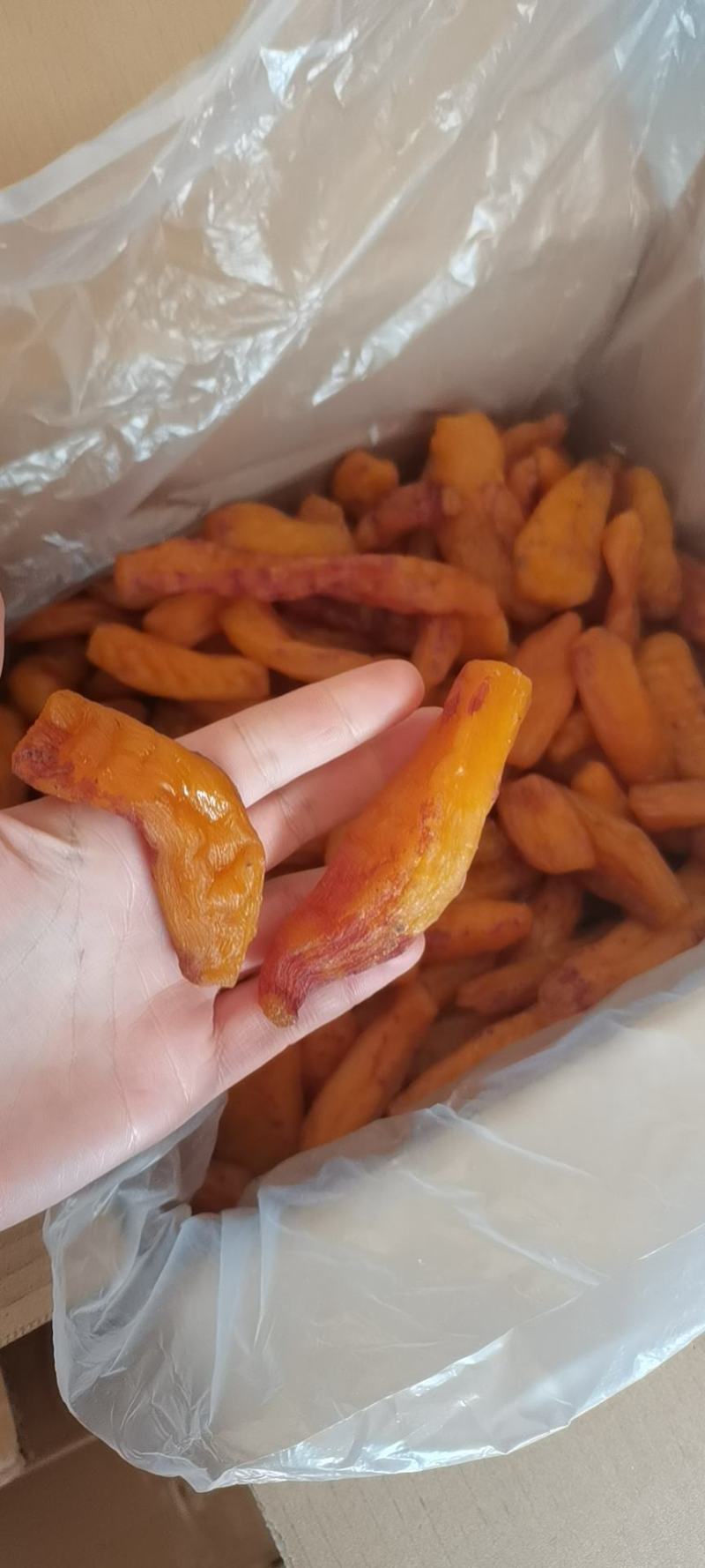 网红带皮香薯干整个20斤散装不加糖本色本味全年供应
