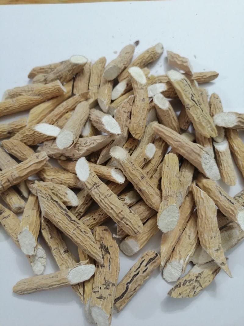新鲜粉质牛大力干货、干片，加工厂一手货源，质量保证