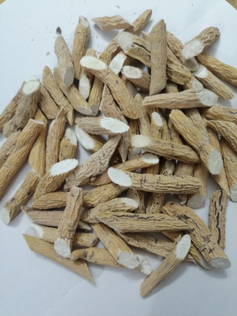 新鲜粉质牛大力干货、干片，加工厂一手货源，质量保证
