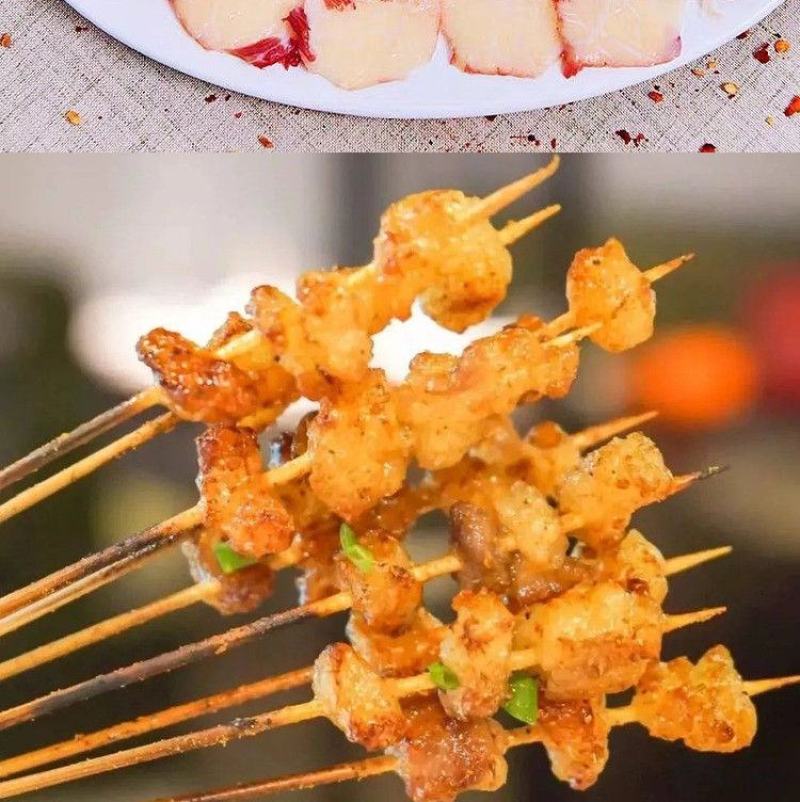 新鲜牛胸口油4斤胸口朥胸口肉牛胸脯油原切速冻包邮
