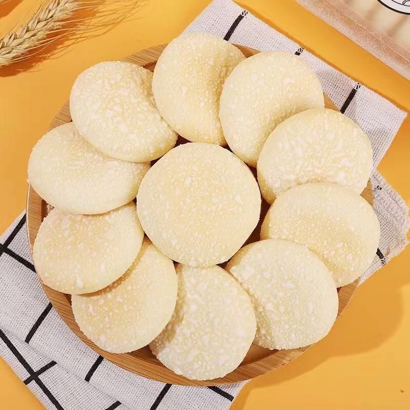 老面法饼山药雪饼奶香法式传统糕点一件240个厂家批发