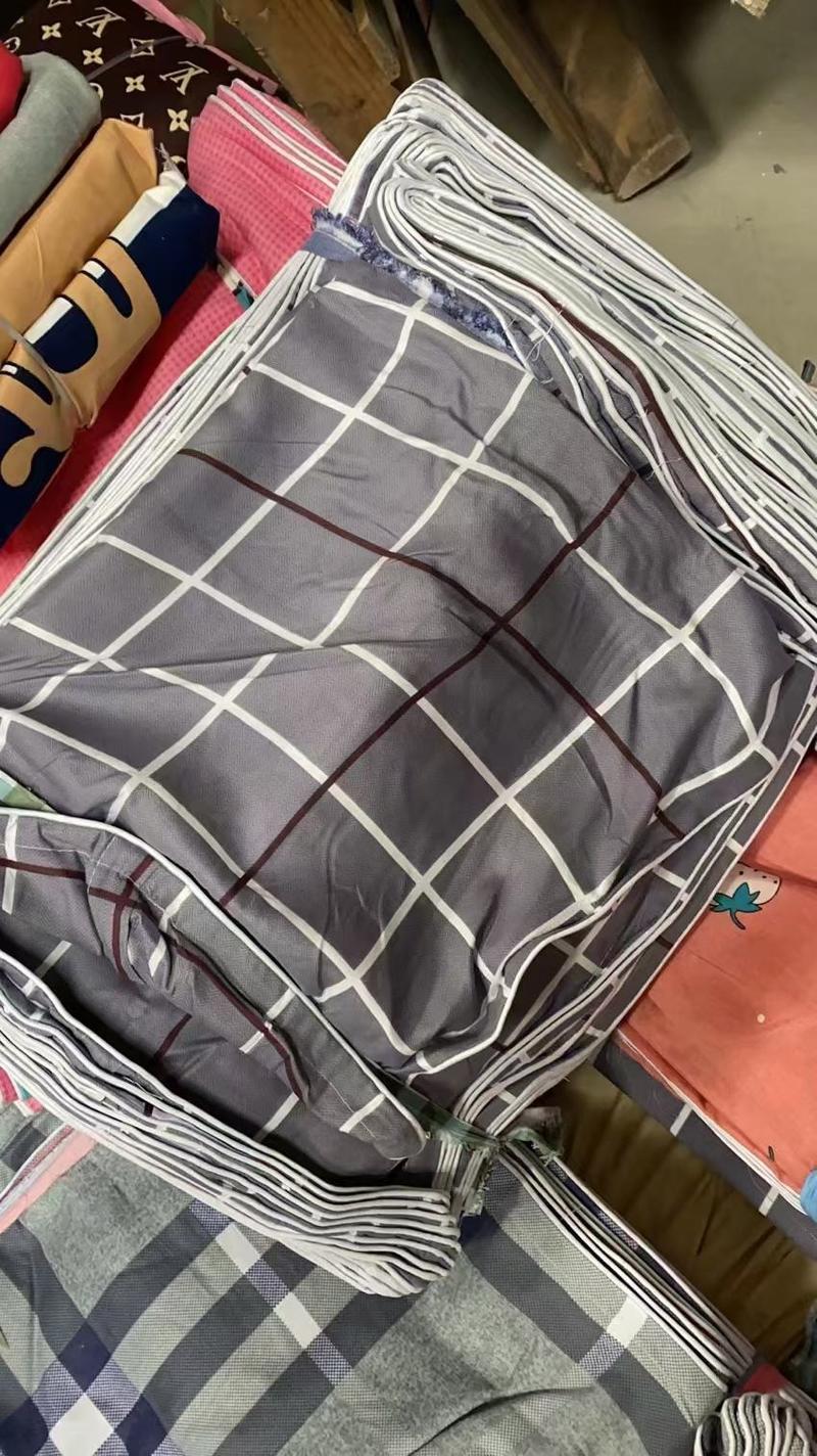 芦荟棉枕头套73×48尺寸地摊10元1对模式