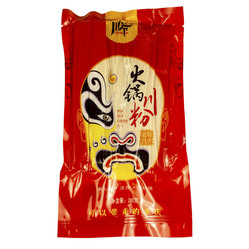 重庆火锅川粉200g袋装宽粉苕粉火锅食材商用免泡粉条红薯