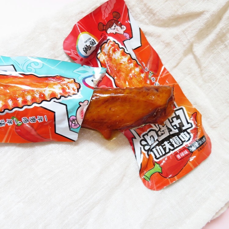 卤鸡翅休闲零食批发
